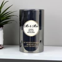 Personalised Opulent Smoked Glass LED Candle Extra Image 1 Preview